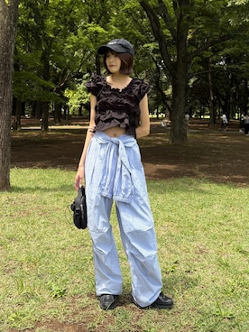 MIZUHOさん（レディース・165cm）の夏コーディネート