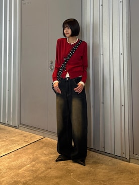 「goocy（グーシー）のアイテム」を使った、MIZUHOさん（レディース・165cm）の秋コーディネート