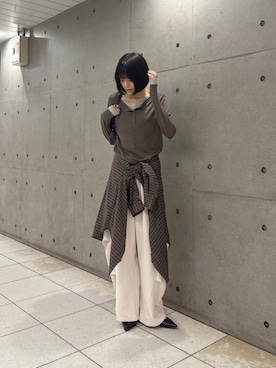 MIZUHOさん（レディース・165cm）の秋コーディネート