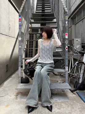 MIZUHOさん（レディース・165cm）の夏コーディネート