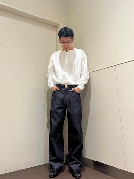 山田律紀さん(メンズ・179cm)の秋コーディネート