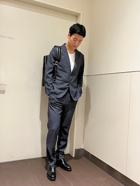 山田律紀さん(メンズ・179cm)の夏コーディネート