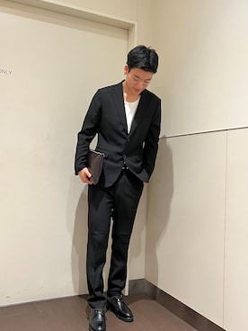 山田律紀さん(メンズ・179cm)の秋コーディネート