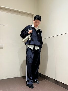 山田律紀さん(メンズ・179cm)の秋コーディネート