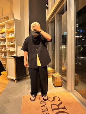 「MARMOT（マーモット）のアイテム」を使った、ko_taさん（メンズ・169cm）の春コーディネート