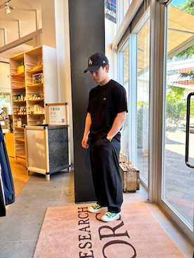 「URBAN RESEARCH DOORS（アーバンリサーチドアーズ）のアイテム（キャップ）」を使った、ko_taさん（メンズ・169cm）の春コーディネート