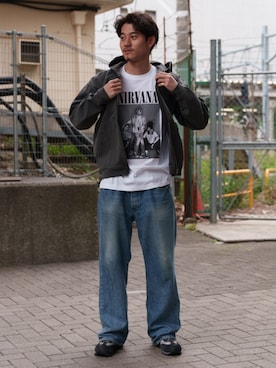 07012677700さん（メンズ・177cm）の春コーディネート
