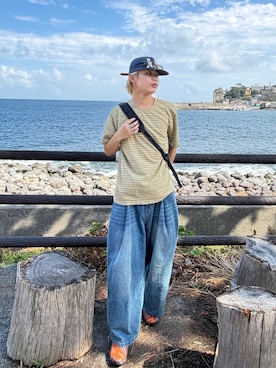 Yuuriさん（メンズ・183cm）の夏コーディネート