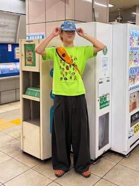 Yuuriさん(メンズ・183cm)の夏コーディネート