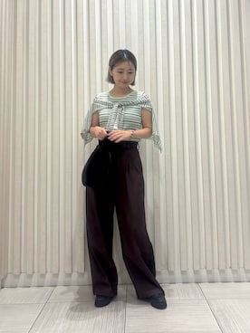 「アイテム（アンサンブル）」を使った、minaminbbさん（レディース・158cm）の夏コーディネート