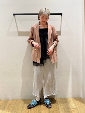 「bijorie（ビジュリィ）のアイテム」を使った、てぃーさん（レディース・169cm）の春コーディネート