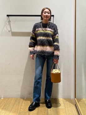 「アイテム（ハンドバッグ）」を使った、てぃーさん（レディース・169cm・20代）の冬コーディネート