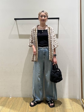 てぃーさん(レディース・169cm)の夏コーディネート