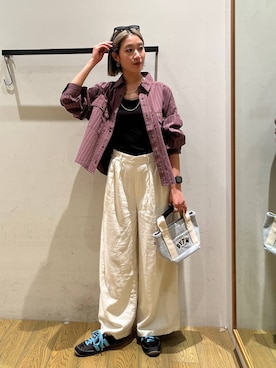 てぃーさん（レディース・169cm）の春コーディネート