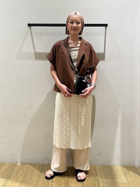 てぃーさん(レディース・169cm)の夏コーディネート