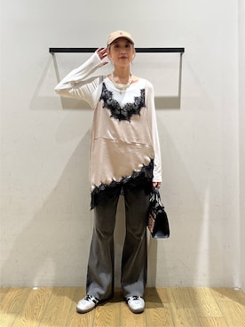 てぃーさん（レディース・169cm）の秋コーディネート