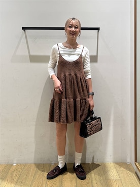 てぃーさん（レディース・169cm）の秋コーディネート