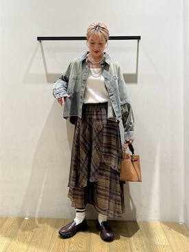てぃーさん（レディース・169cm）の夏コーディネート