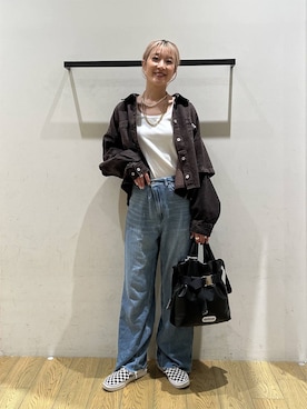 てぃーさん(レディース・169cm)の夏コーディネート