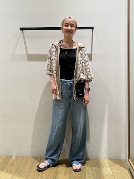 てぃーさん(レディース・169cm)の夏コーディネート