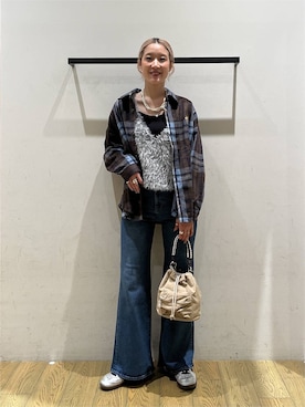てぃーさん（レディース・169cm）の秋コーディネート