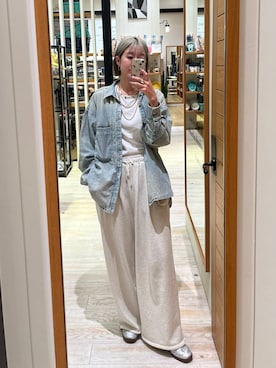 てぃーさん(レディース・169cm)の春コーディネート