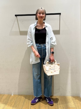 てぃーさん（レディース・169cm）の春コーディネート