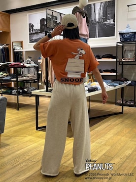 「NEW ERA（ニューエラ）の【NEW ERA(ニューエラ）】別注／920 BACKLOGO CAP（キャップ、ホワイト系）」を使った、てぃーさん（レディース・169cm）の春コーディネート