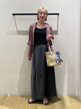てぃーさん(レディース・169cm)の夏コーディネート
