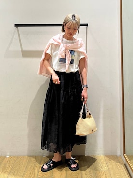 てぃーさん（レディース・169cm）の春コーディネート