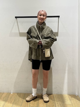 「MILLER（ミラー）のアイテム」を使った、てぃーさん（レディース・169cm）の秋コーディネート