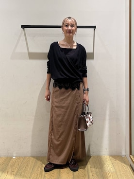 てぃーさん（レディース・169cm）の秋コーディネート