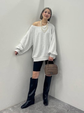 てぃーさん（レディース・169cm）の冬コーディネート