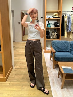 てぃーさん(レディース・169cm)の夏コーディネート