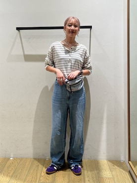 「アイテム（インナーウェア/肌着）」を使った、てぃーさん（レディース・169cm）の秋コーディネート