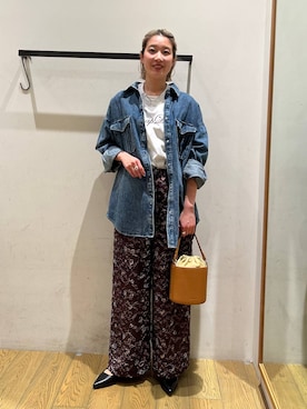 てぃーさん(レディース・169cm)の春コーディネート