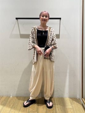 てぃーさん(レディース・169cm)の夏コーディネート