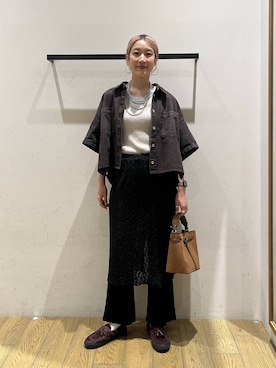 てぃーさん（レディース・169cm）の夏コーディネート