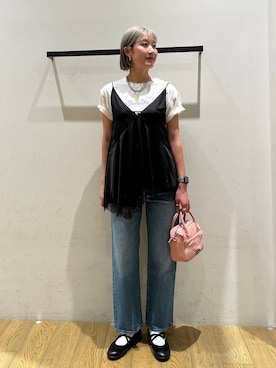 てぃーさん（レディース・169cm）の春コーディネート