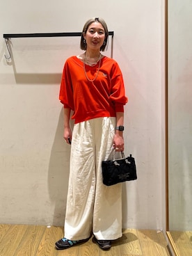 てぃーさん（レディース・169cm）の春コーディネート