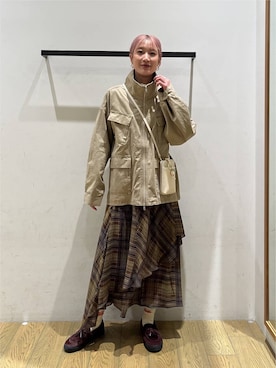 てぃーさん（レディース・169cm）の秋コーディネート