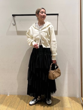 てぃーさん（レディース・169cm）の春コーディネート