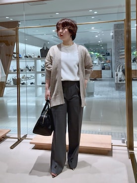 「Drawing Numbers（ドローイング ナンバーズ）のアイテム」を使った、wg_iijimaさん（レディース・157cm）の春コーディネート
