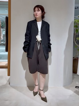 「アイテム（チャーム）」を使った、wg_iijimaさん（レディース・157cm）の夏コーディネート