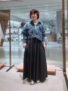 「Drawing Numbers（ドローイング ナンバーズ）のアイテム」を使った、wg_iijimaさん（レディース・157cm）の春コーディネート