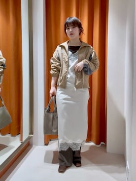 「UMBRO（アンブロ）のアイテム」を使った、wg_iijimaさん（レディース・157cm）の冬コーディネート