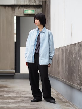 「G-STAR（ジースター）のアイテム」を使った、sakuraさん（レディース・162cm）の春コーディネート