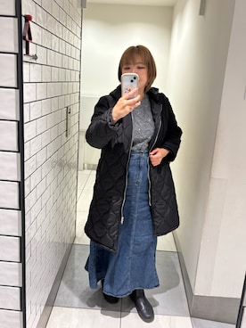 「FREE'S MART（フリーズマート）のアイテム」を使った、しずくさん（レディース・162cm）の冬コーディネート