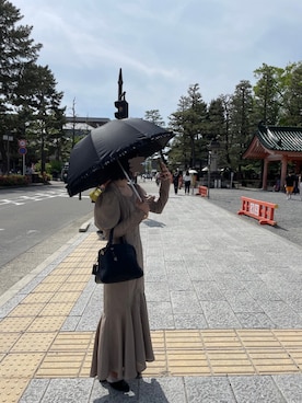 「Legato Largo（レガートラルゴ）のアイテム」を使った、అకసెさん（レディース・155cm）の春コーディネート