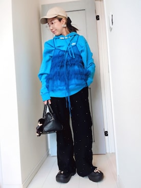 「SANSeLF（サンセルフ）のアイテム」を使った、アリエル＊さん（レディース・155cm）の冬コーディネート